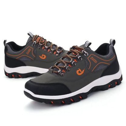 ZUODI Men’s Lightweight Outdoor Sneakers – Waterproof Casual Hiking & Everyday Shoes