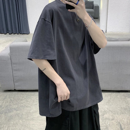 LI FEN WEN NA Oversized Summer Short Sleeve Men's T Shirt