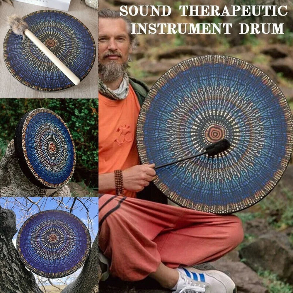 Handmade Frame Drum for Rhythm, Meditation & Percussion