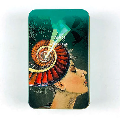 78-Card Tarot Deck – Tin Box Divination Set