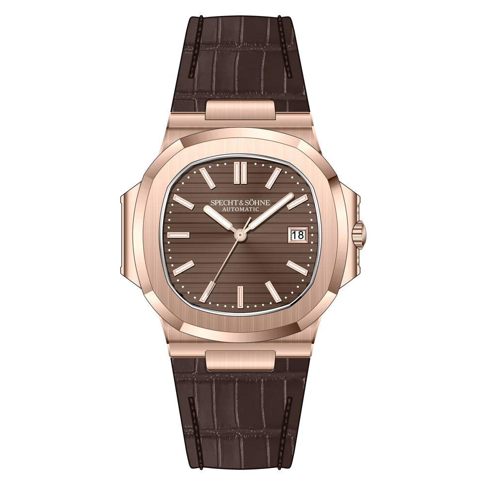 Specht & Sohne Luxury Automatic Watch for Men – Stainless Steel Miyota Mechanical Timepiece