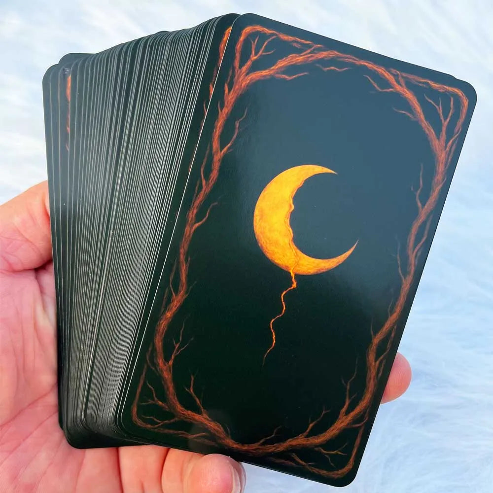 Reflective Moon Shadow Work Oracle Deck – 54 Card Self-Discovery Set