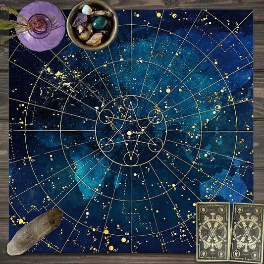 VIKAMA Tarot divination tablecloth