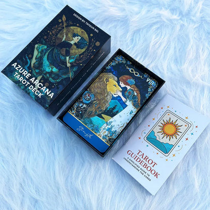 Azure Arcana Tarot Deck – 78 Card Divination Set
