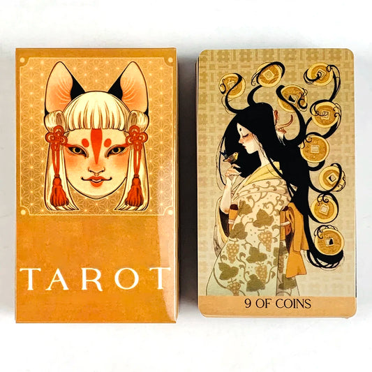 High-Quality 78-Card Tarot Deck – Classic Divination & Prediction Cards for Beginners & Gifts
