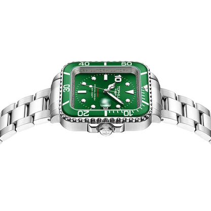 TOPHILL TD005G Green Dial Automatic Watch – Sapphire Crystal & Mechanical Precision
