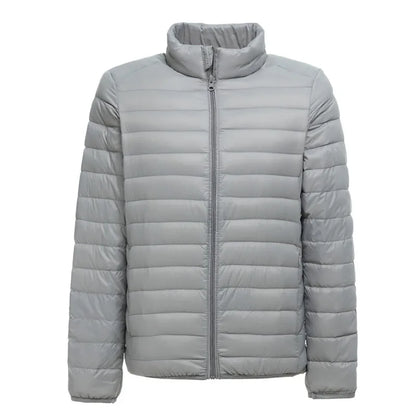 QUANBO Men’s Lightweight Packable Puffer Jacket for Travel, Daily Wear & Cold Weather