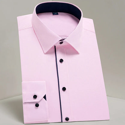 Men’s Classic Long-Sleeve Dress Shirt
