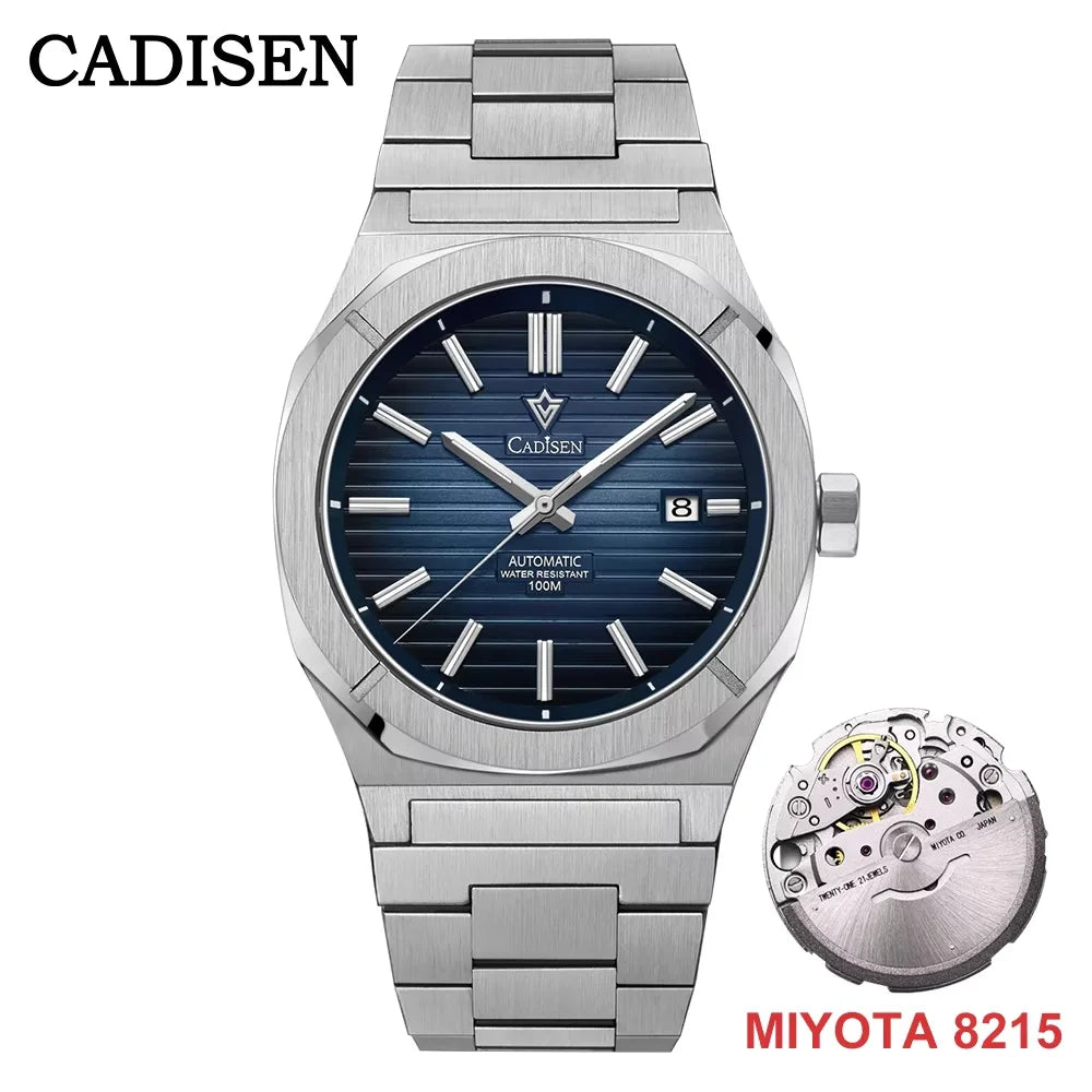 CADISEN Automatic Watch – Retro Diver Style Miyota 8215 Sapphire Edition