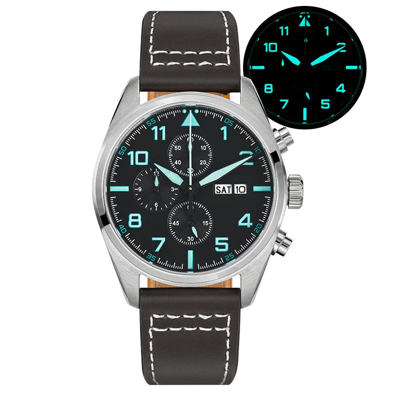 Militado ML04 Minimal Tactical Quartz Watch – 100M Waterproof Everyday Field Watch