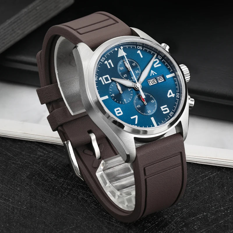 Militado ML04 Minimal Tactical Quartz Watch – 100M Waterproof Everyday Field Watch