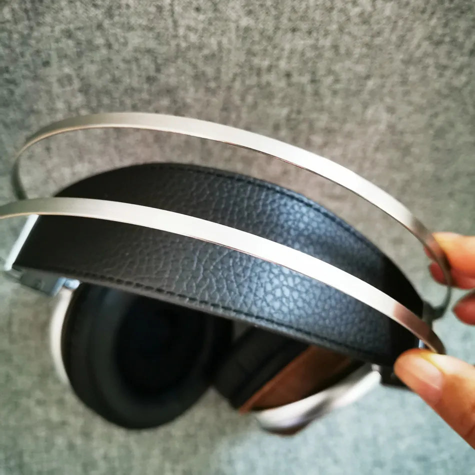 ERILLES Monitoring HiFi Headphones 50mm  Dynamic Wooden Over-Ear Headphones