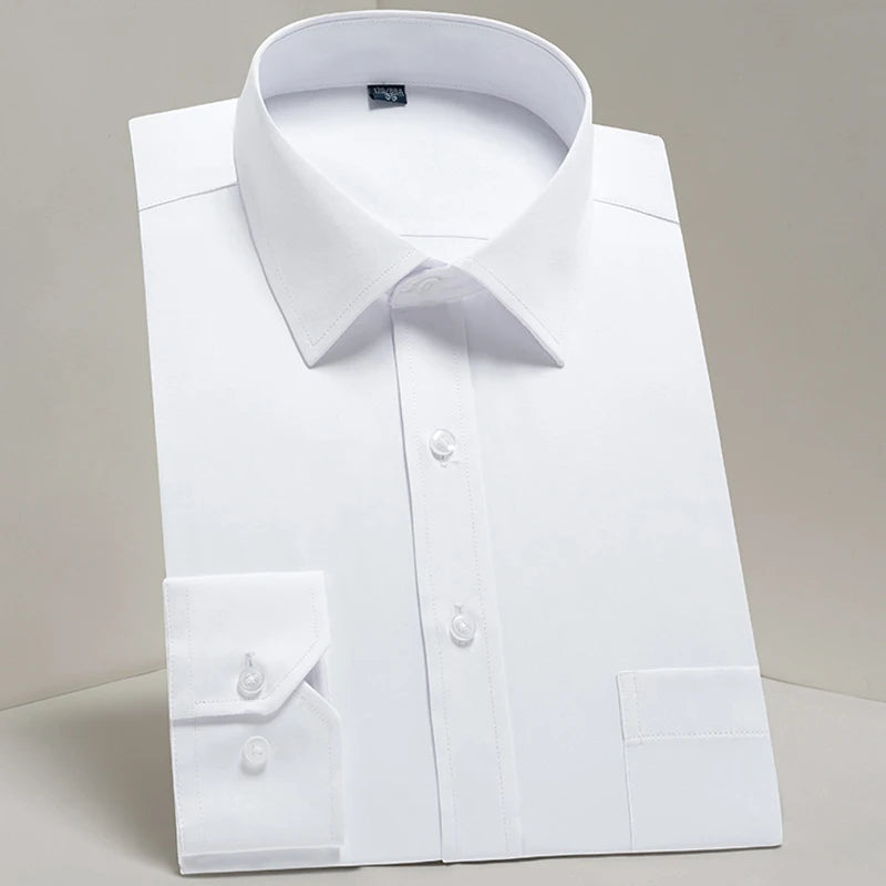 Men’s Classic Long-Sleeve Dress Shirt