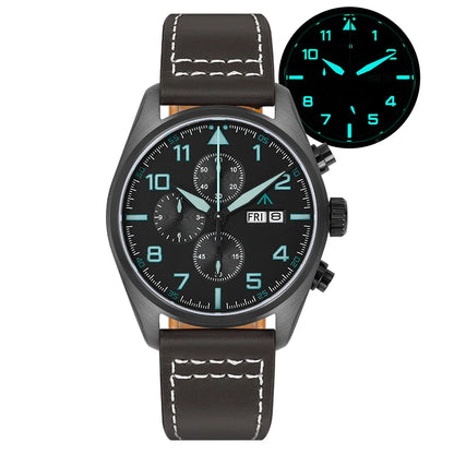 Militado ML04 Minimal Tactical Quartz Watch – 100M Waterproof Everyday Field Watch