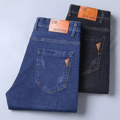 Men’s Slim Straight Stretch Jeans for Everyday & Smart Casual Wear