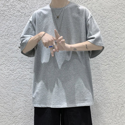 LI FEN WEN NA Oversized Summer Short Sleeve Men's T Shirt