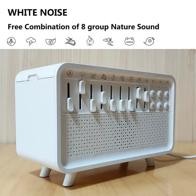 4 in 1 HiFi Bluetooth Speaker/ White Noise Sleep Aid/ Night Light/ Humidifier Machine