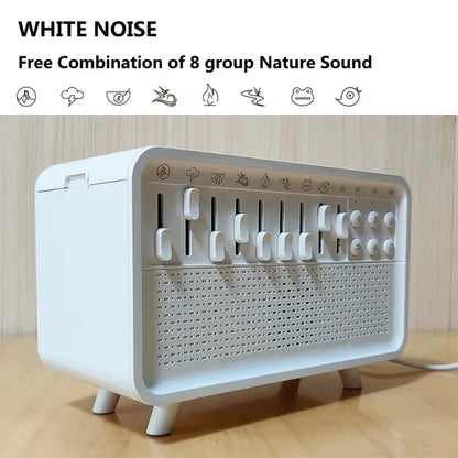 4 in 1 HiFi Bluetooth Speaker/ White Noise Sleep Aid/ Night Light/ Humidifier Machine