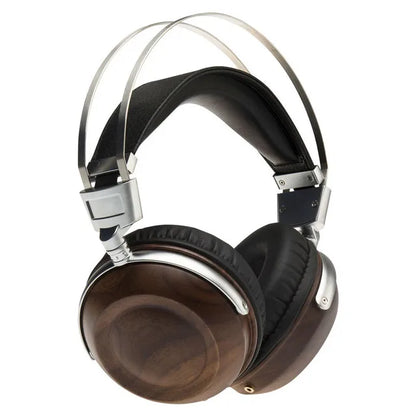 ERILLES Monitoring HiFi Headphones 50mm  Dynamic Wooden Over-Ear Headphones
