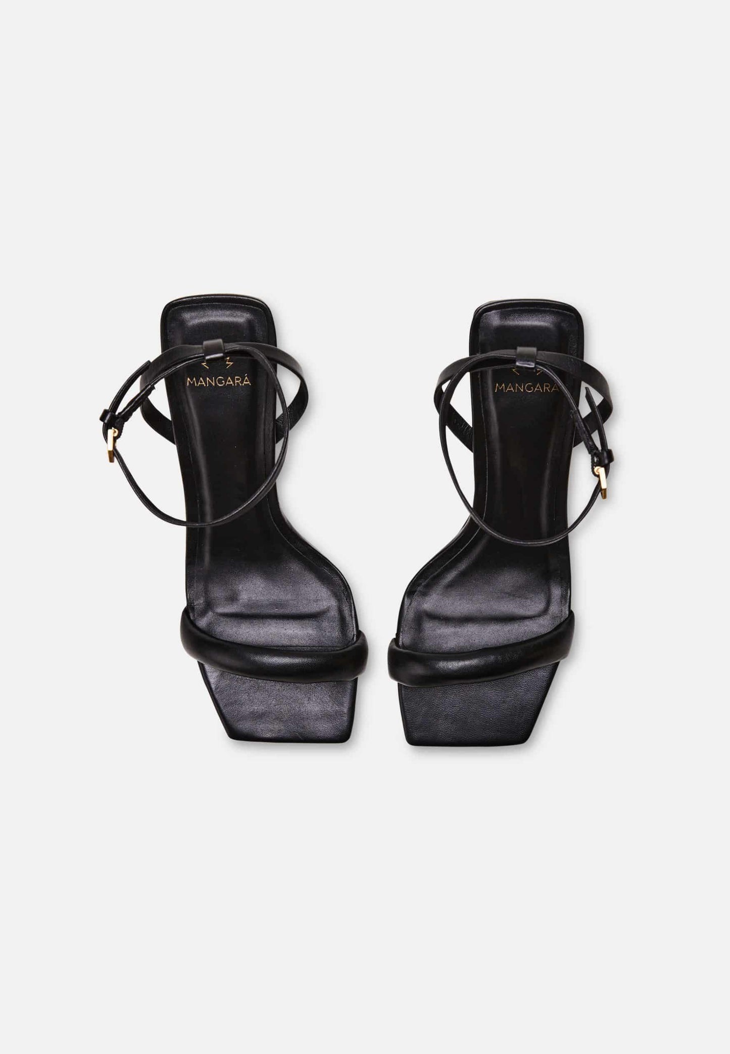 White Leather Ankle Strap High Heel Sandals (9cm) for Elegant & Versatile Styling